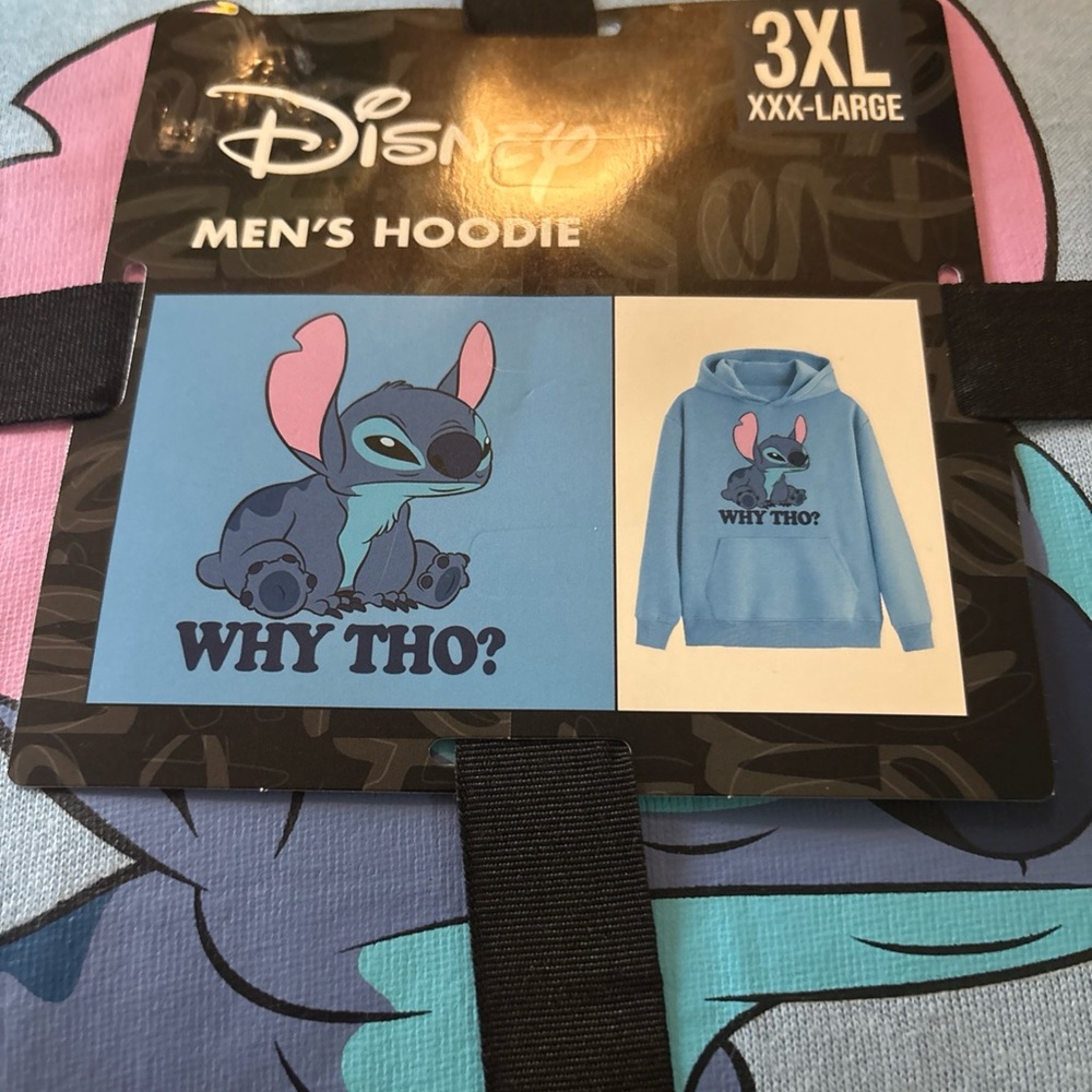 MAD Engine Disney Blue Hoodie for men